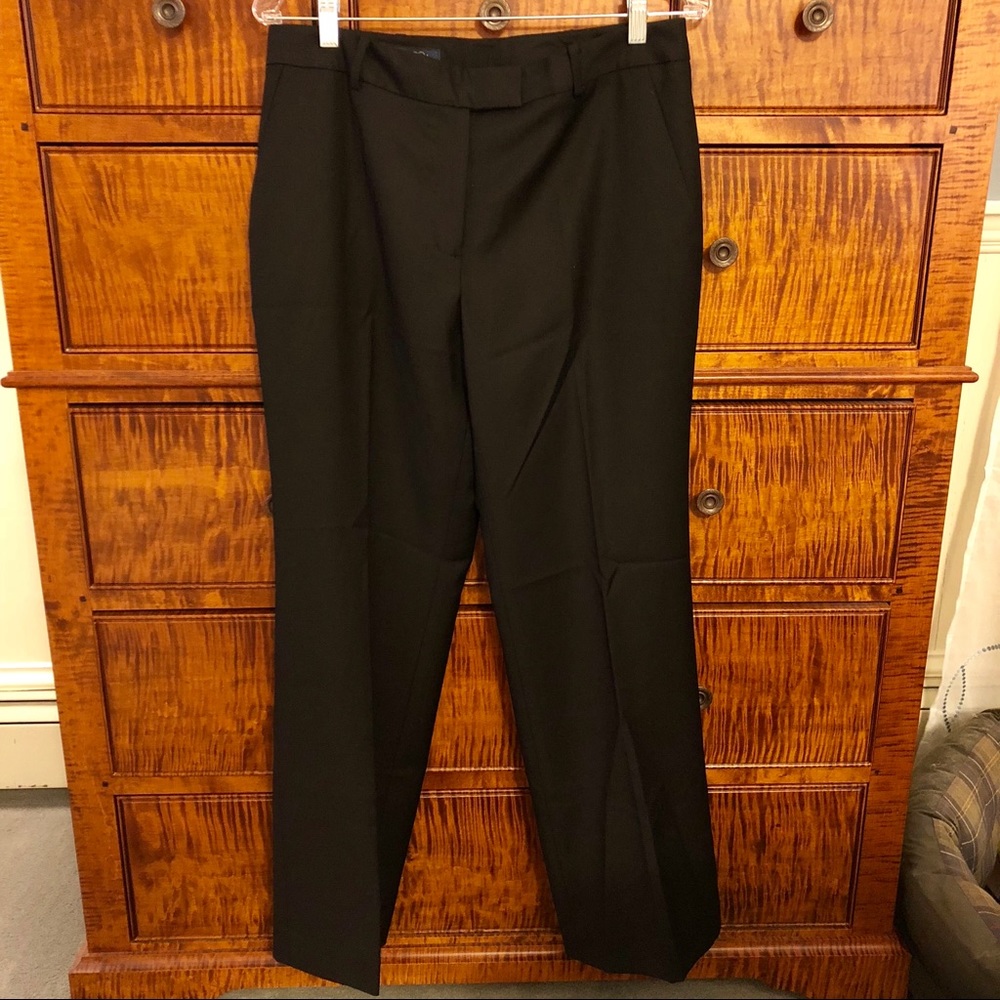Brooks Brothers Black Wool Dress Pants, NWT